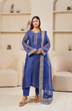 3 Piece - Embroidered Suit - RW25-10