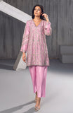 Short Raya Lilac Pink Rawsilk Dress