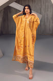 Lina Kaftan Gold Rawsilk Kaftan Dress