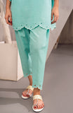 Zee Top Ice Blue Summer Karandi Set