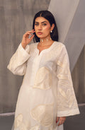 Raya White Cora Cotton Kurta