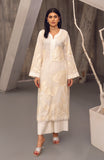 Raya White Cora Cotton Kurta