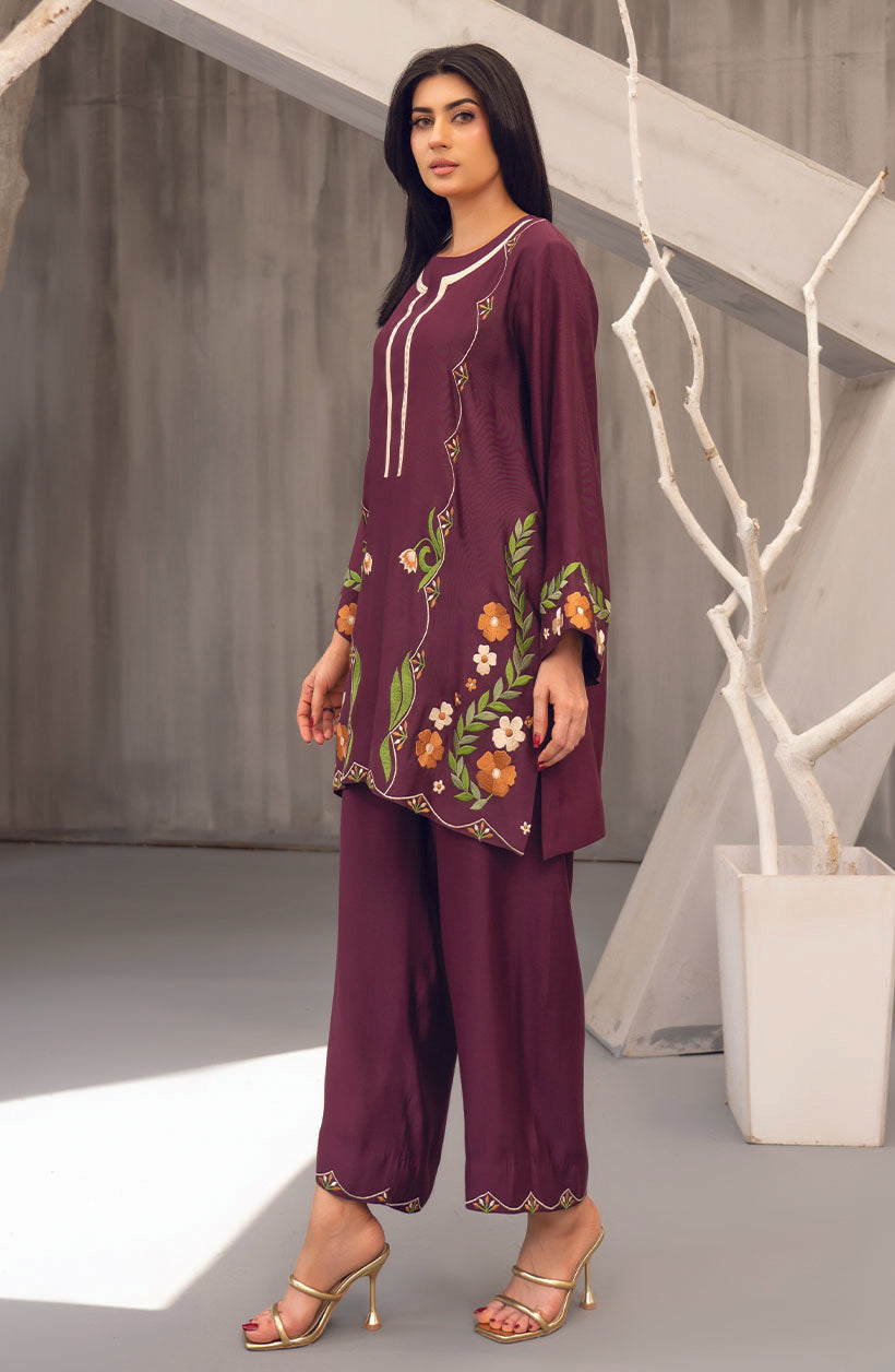 Highgrove Rose Embroidered Set