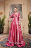 3 Piece -Adda Work Printed Embroidered Maxi-LW25-25