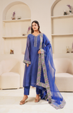 3 Piece - Embroidered Suit - RW25-10