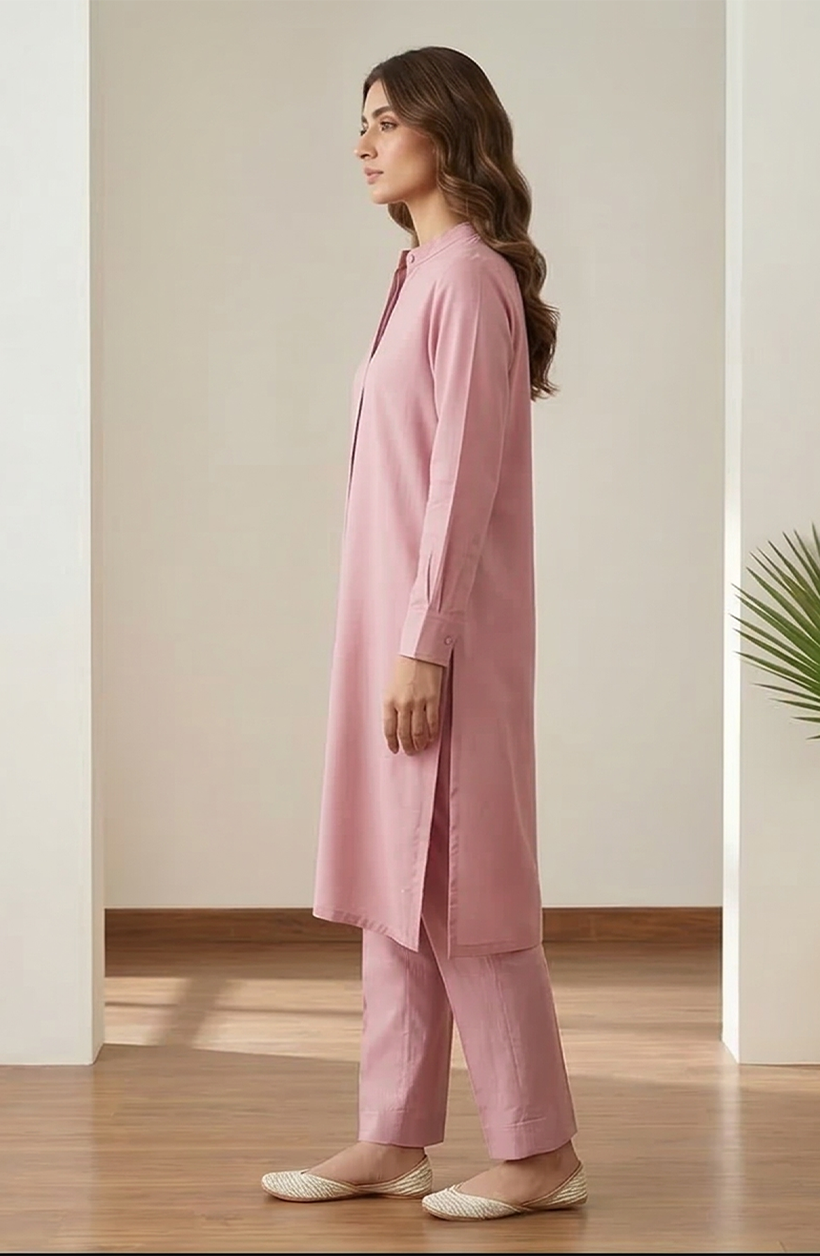 Pink Standstone Co-Ord Set
