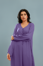 Dried Lavender Chiffon Set