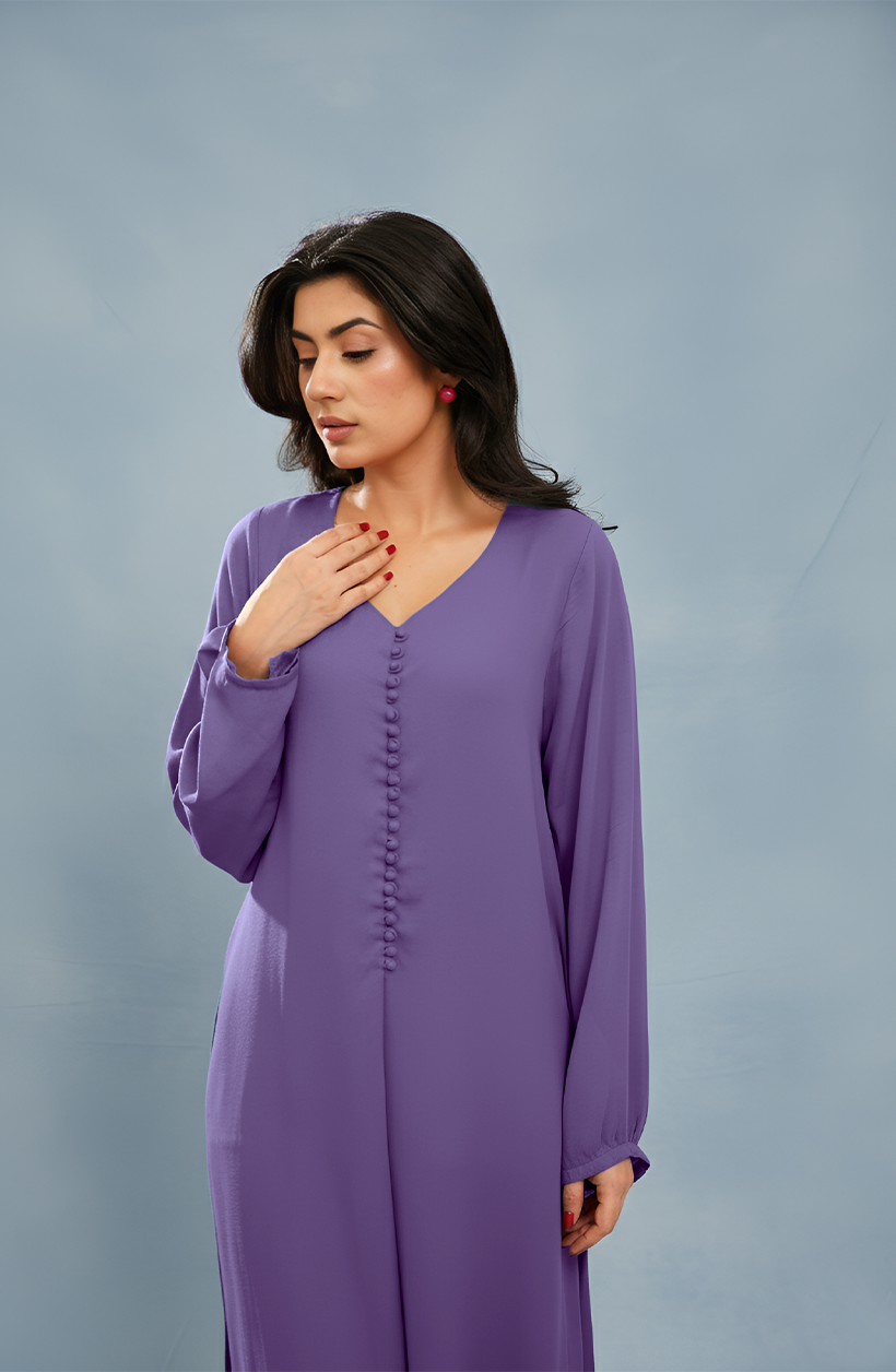 Lavender Chiffon Set