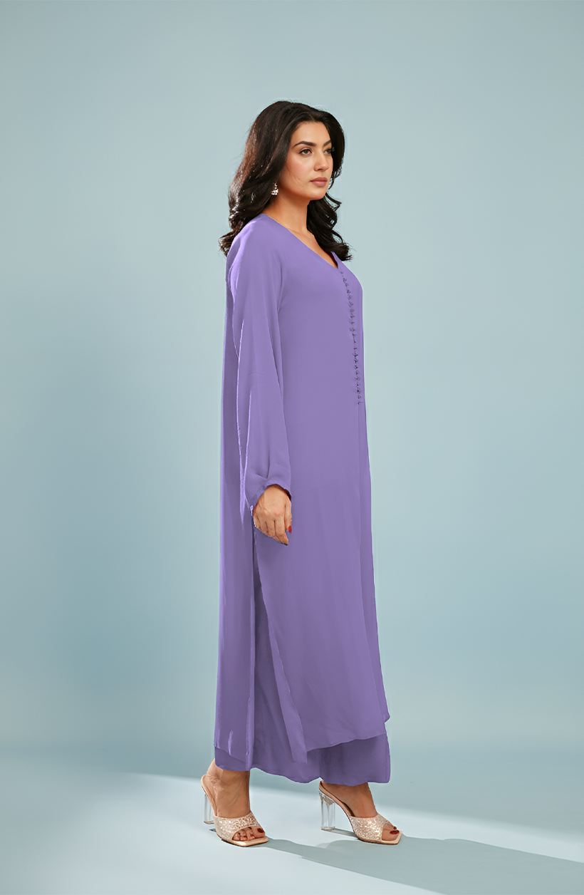 Lavender Chiffon Set