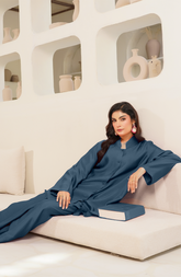 Greyish Turquoise Co-Ord Set