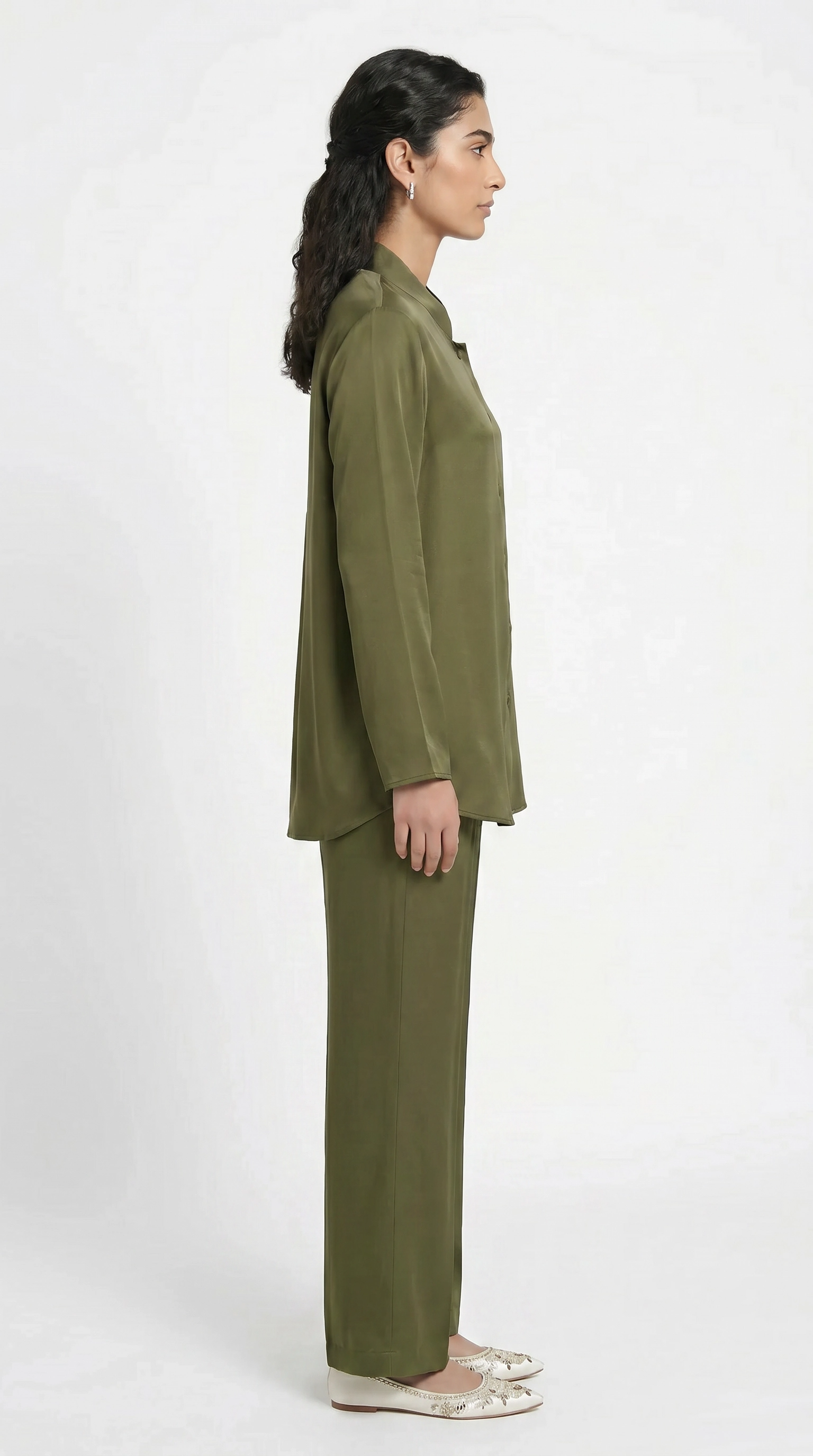 Olive Green Co-Ord Set