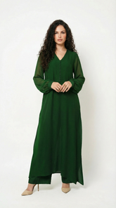 Emerald Chiffon Set