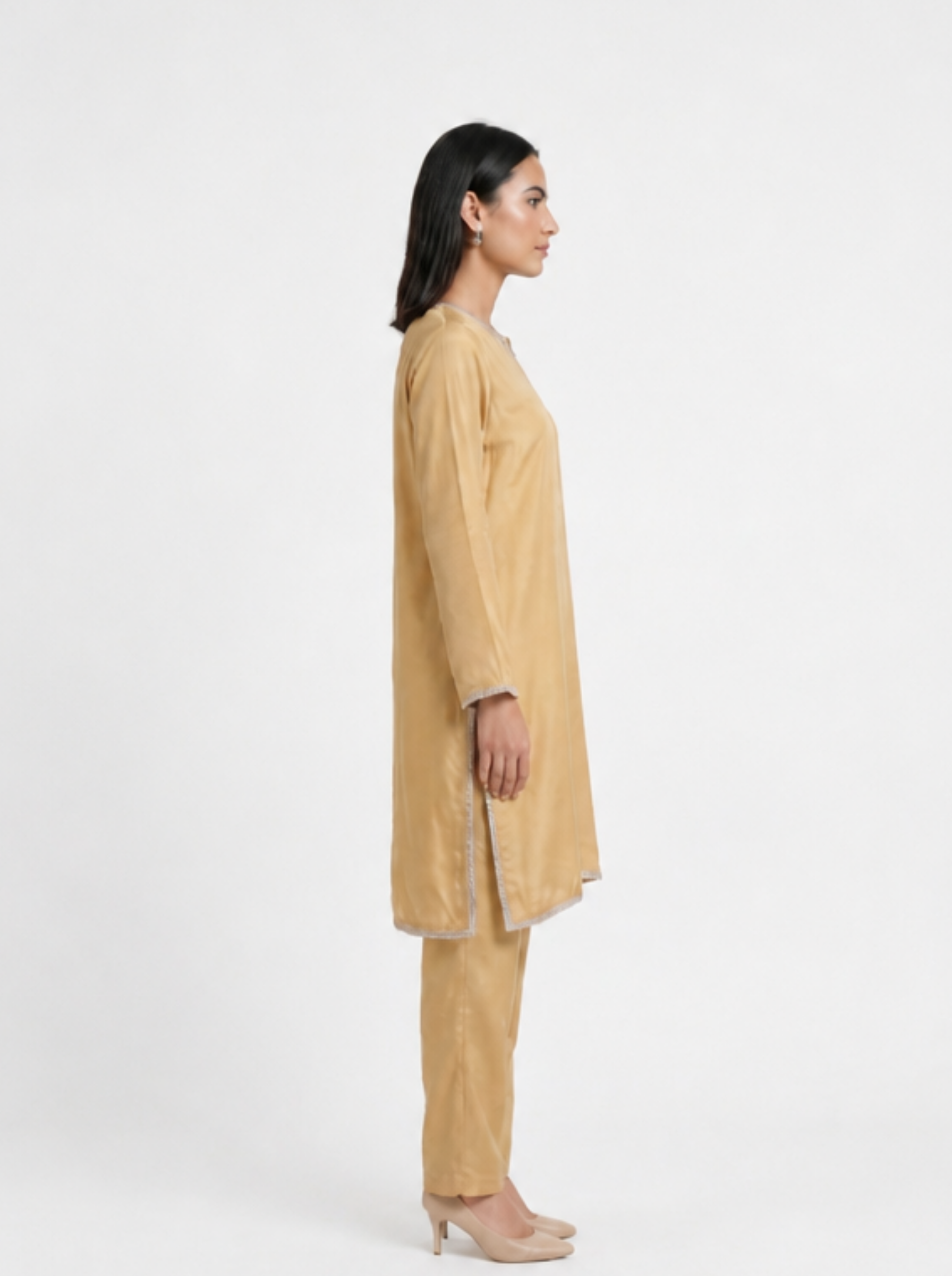Champagne Chiffon Set
