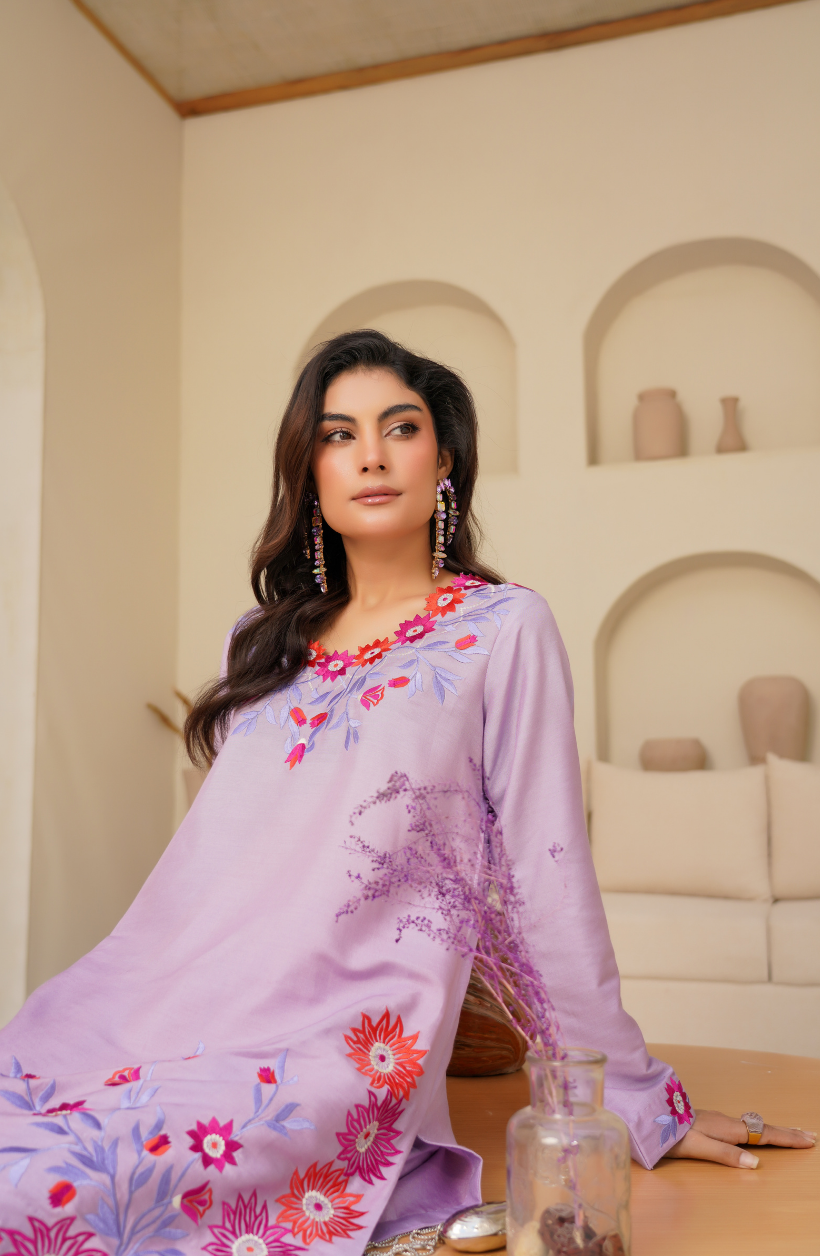 2 Piece - Embroidered Suit - RW25-05
