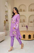 2 Piece - Embroidered Suit - RW25-02