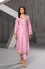 Pink Heirloom Embroidered Set