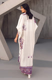 Lina Kaftan White Khaadi Silk Kaftan Dress