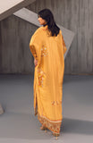 Lina Kaftan Gold Rawsilk Kaftan Dress
