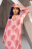 Lina Rose Pink Korean Rawsilk Dress