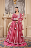 3 Piece -Adda Work Printed Embroidered Maxi-LW25-25