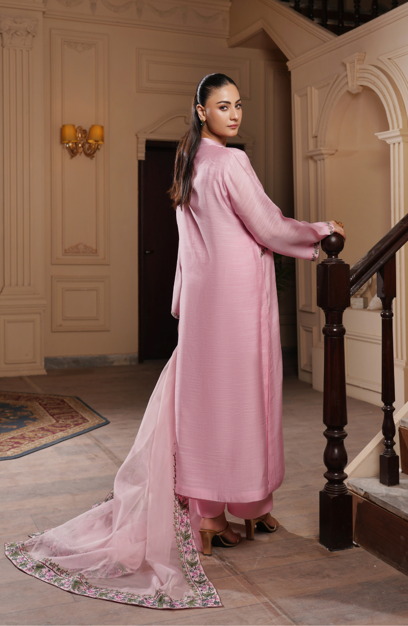 3 Piece - Embroidered Suit - RW25-11