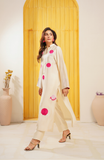 2 Piece  - Embroidered Suit - RW25-08