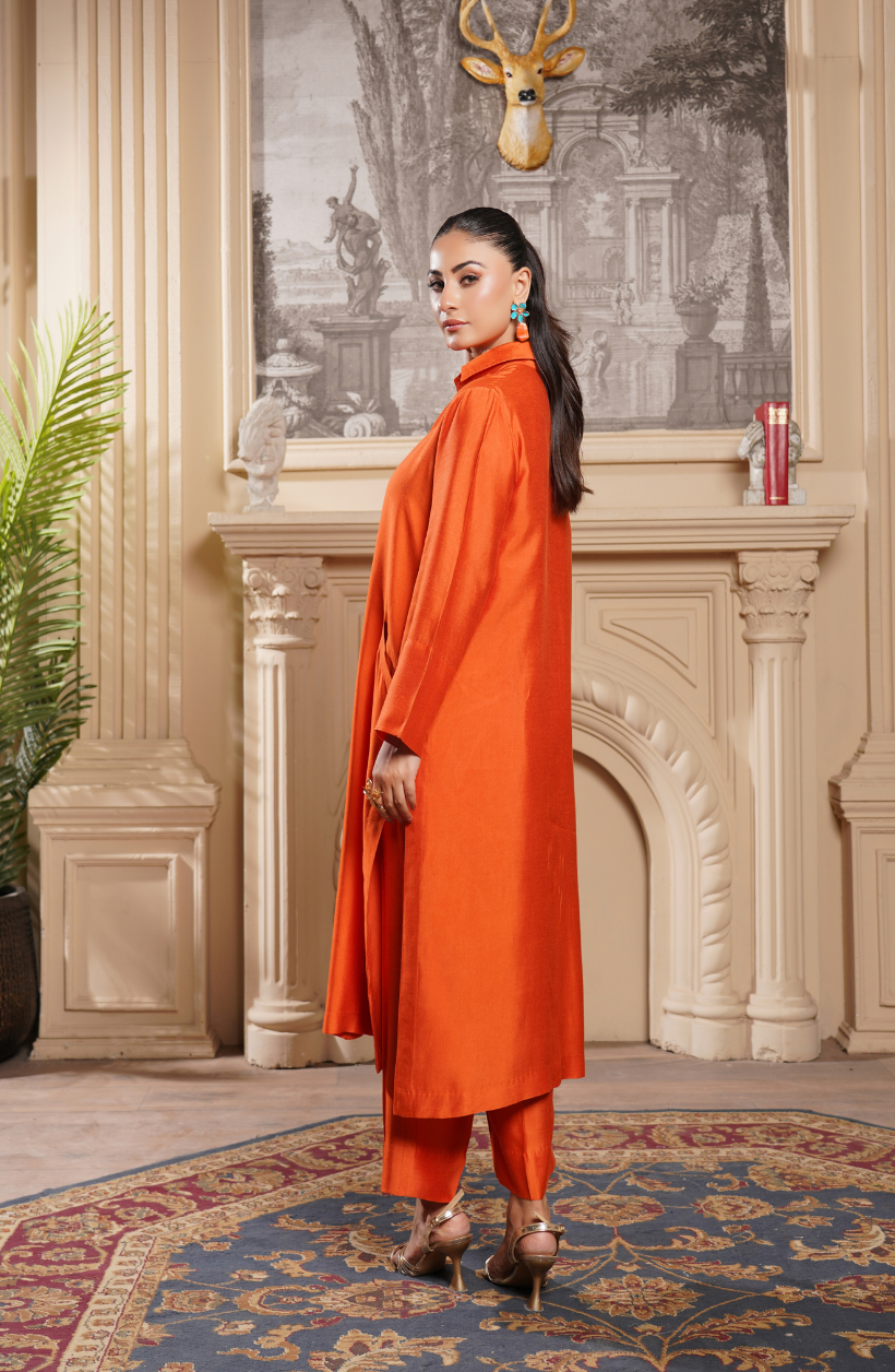 Saffron Flame Co-Ord Set