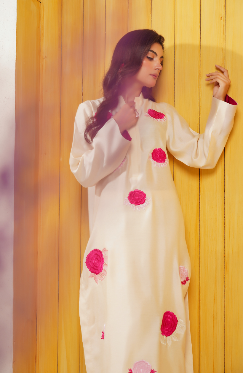 2 Piece  - Embroidered Suit - RW25-08