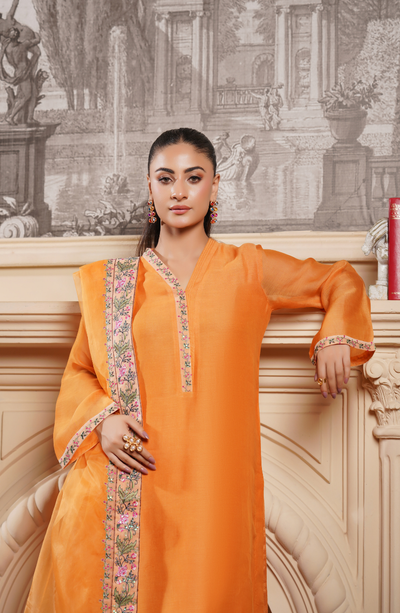 3 Piece - Embroidered Suit - RW25-13