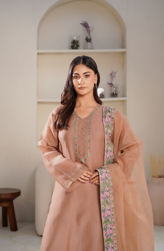 2 Piece - Embroidered Suit - RW25-09