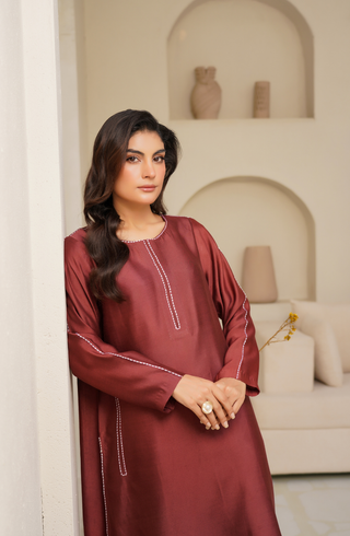 2 Piece - Embroidered Suit - RW25-07