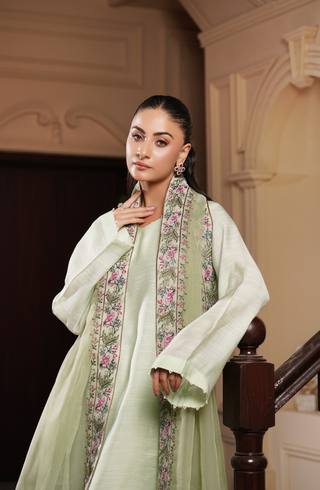 3 Piece - Embroidered Suit - RW25-12