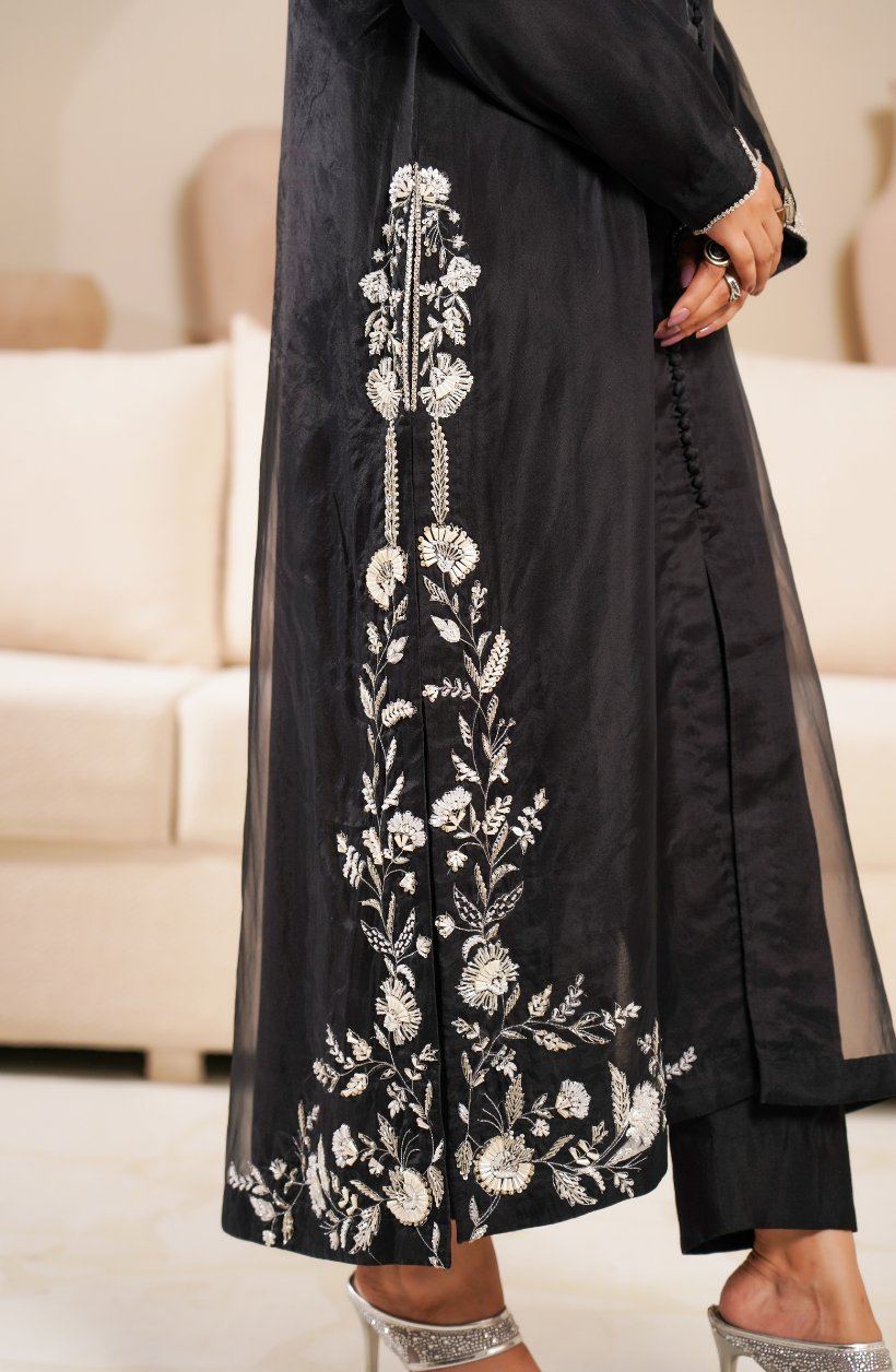 2 Piece - Adda Work Embroidered  Suit - LW25-21