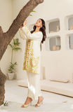 3 Piece - Embroidered Suit - RW25-01