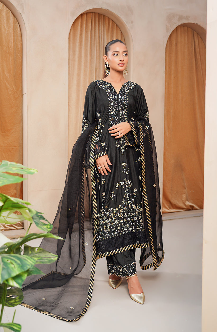 Nazm Embroidered 3-Piece Set