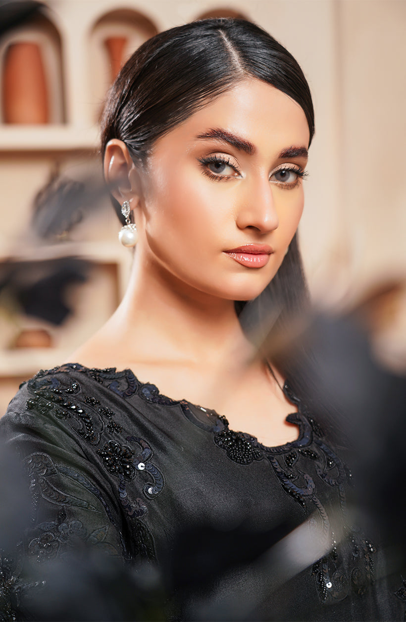 Midnight Embroidered Set