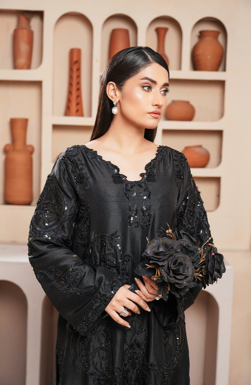 Midnight Embroidered Set