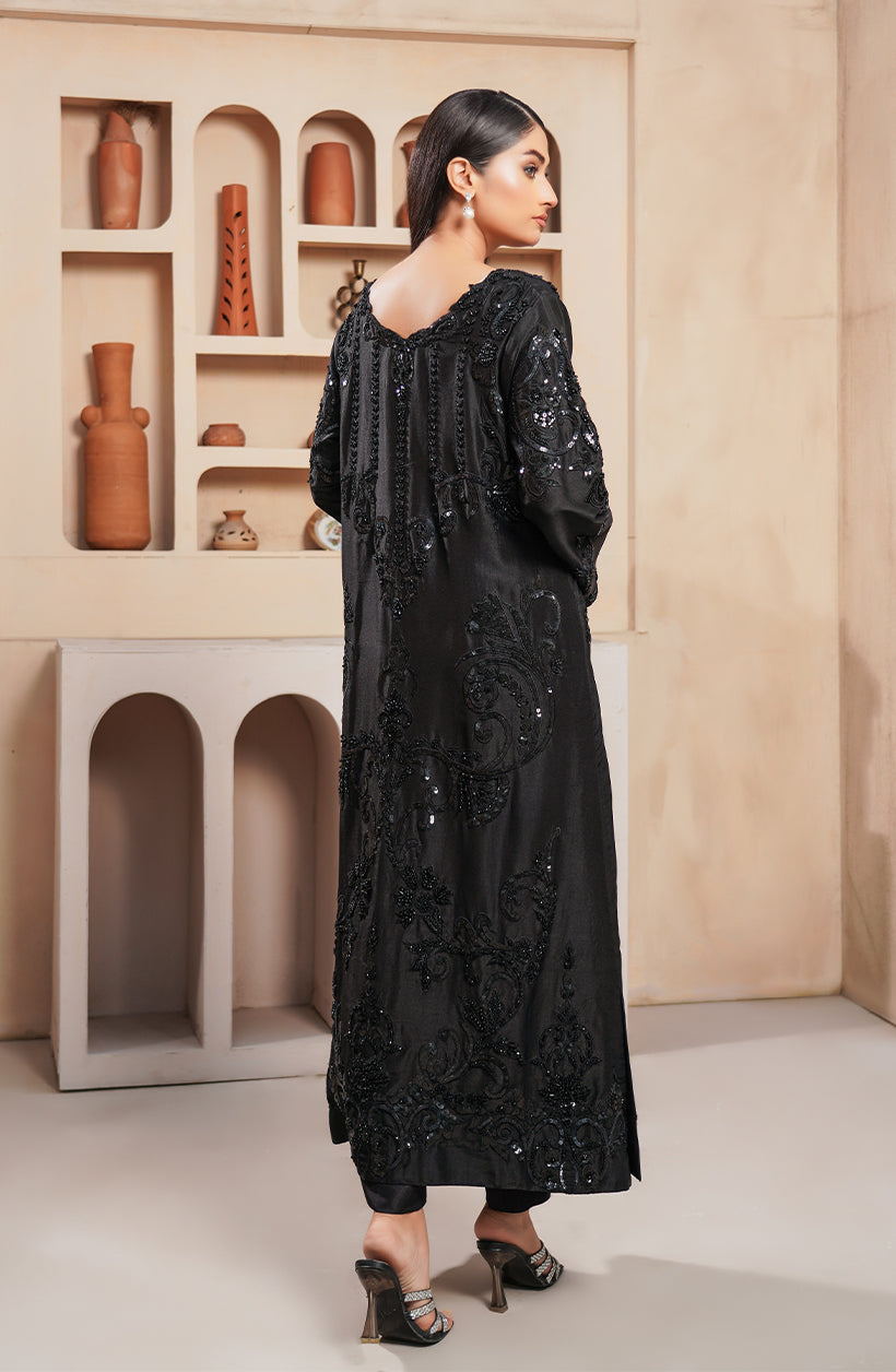 Midnight Embroidered Set