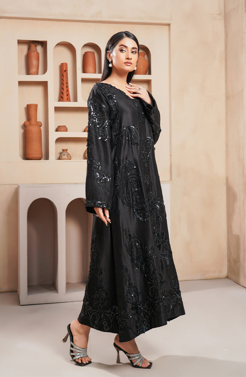 Midnight Embroidered Set