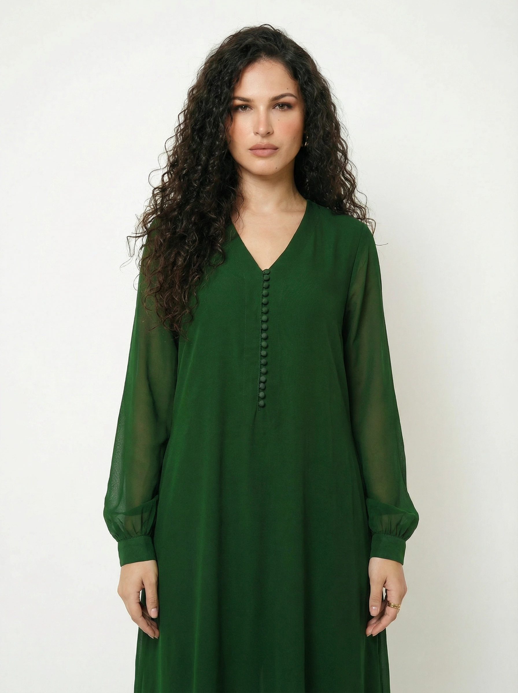 Emerald Chiffon Set