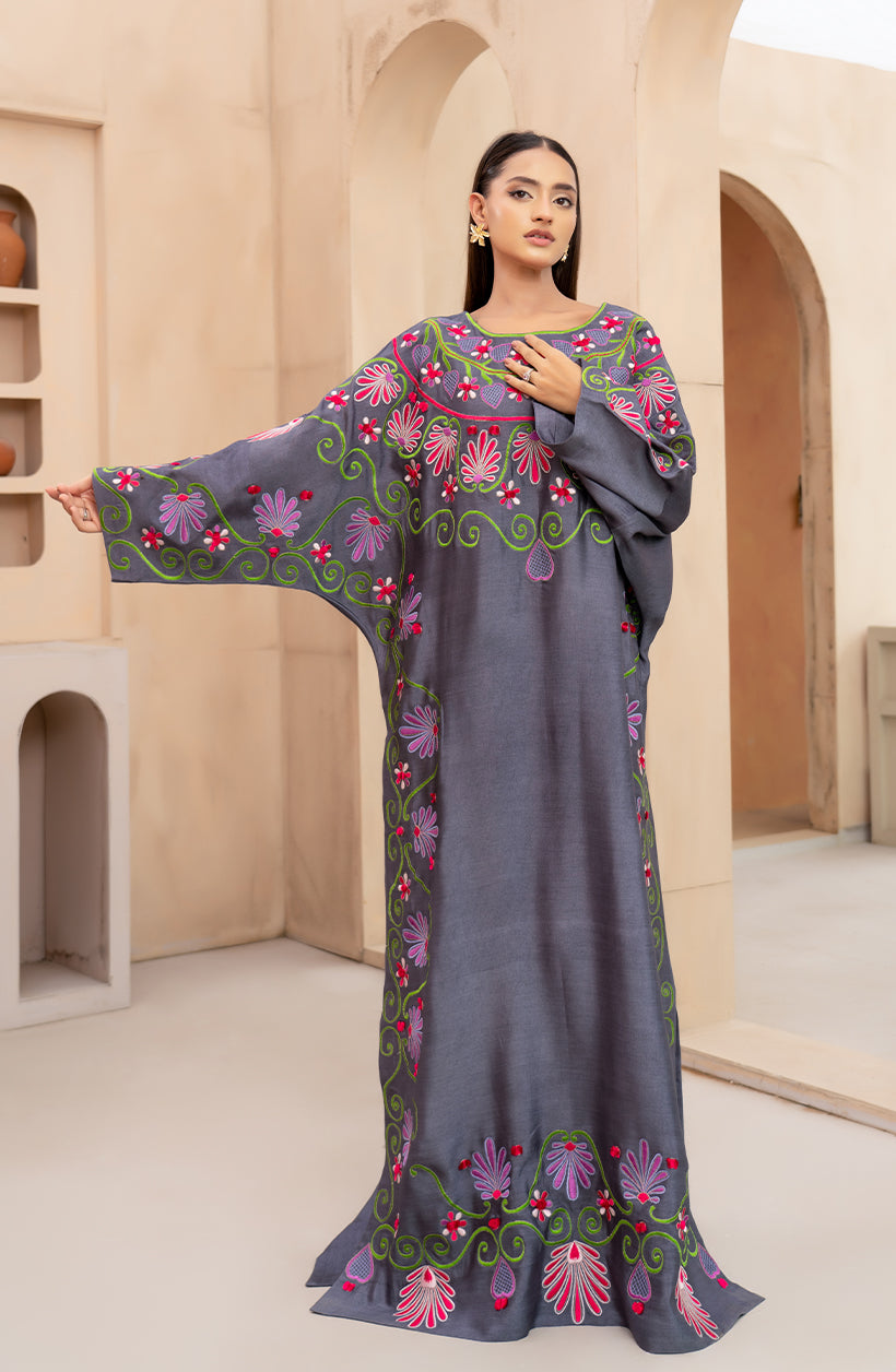 Aasma Embroidered Kaftan