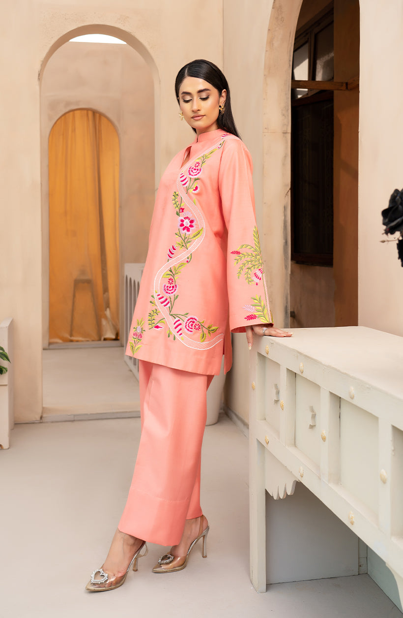 Rina Embroidered Set