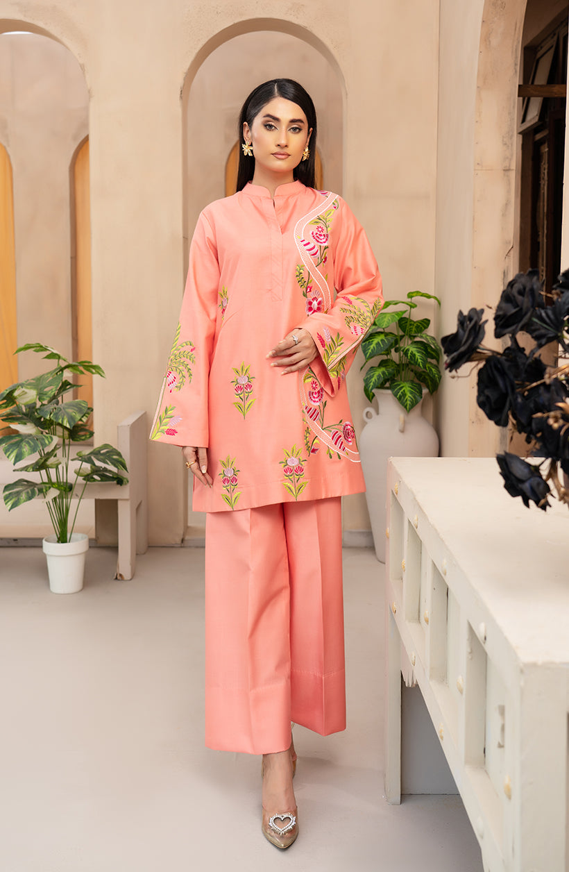 Rina Embroidered Set