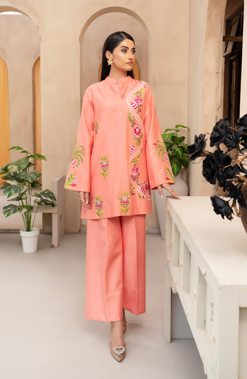 Rina Embroidered Set