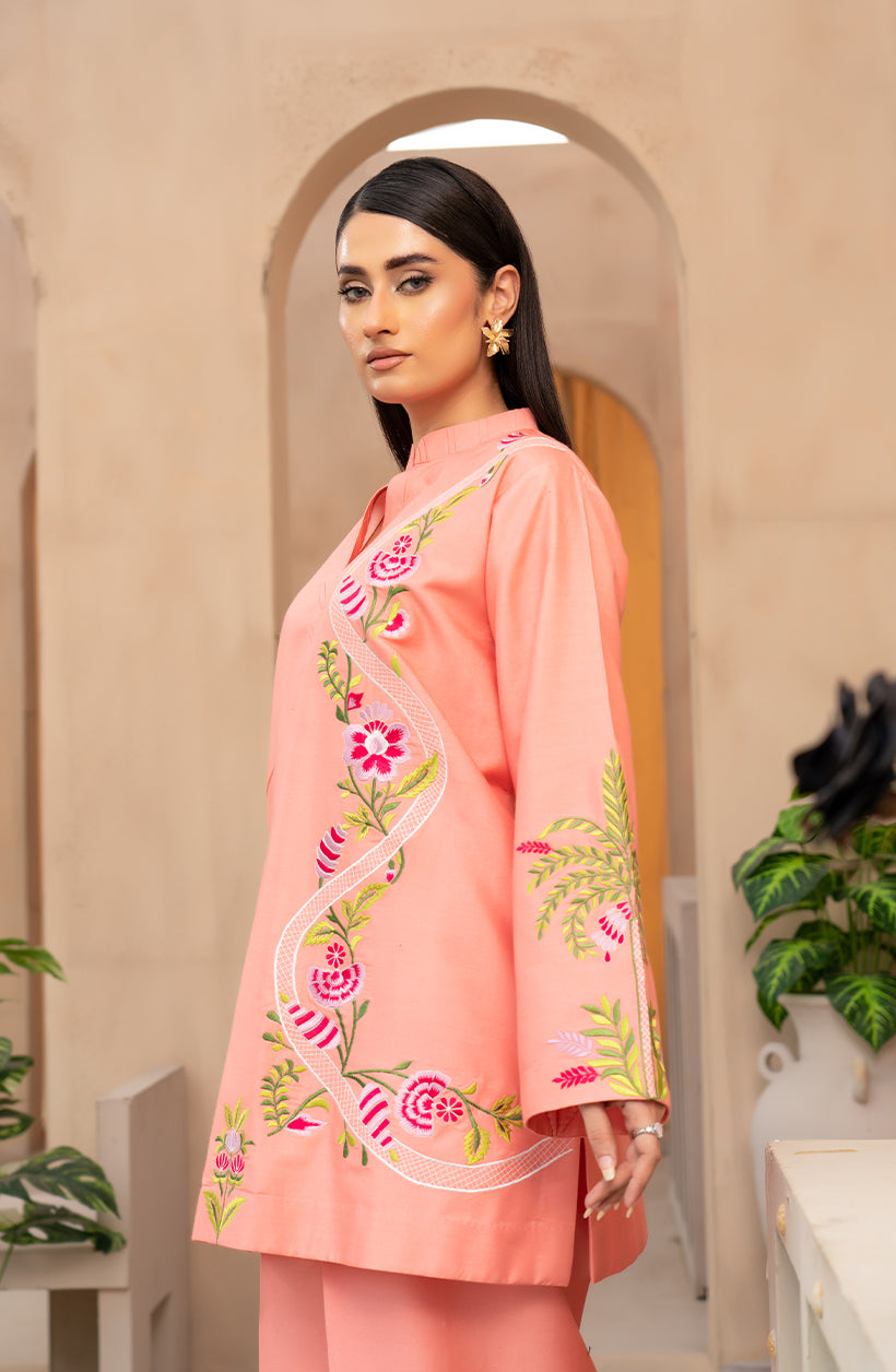 Rina Embroidered Set