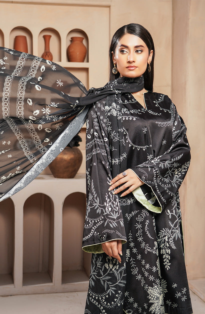 Zayra Embroidered 3-Piece Set