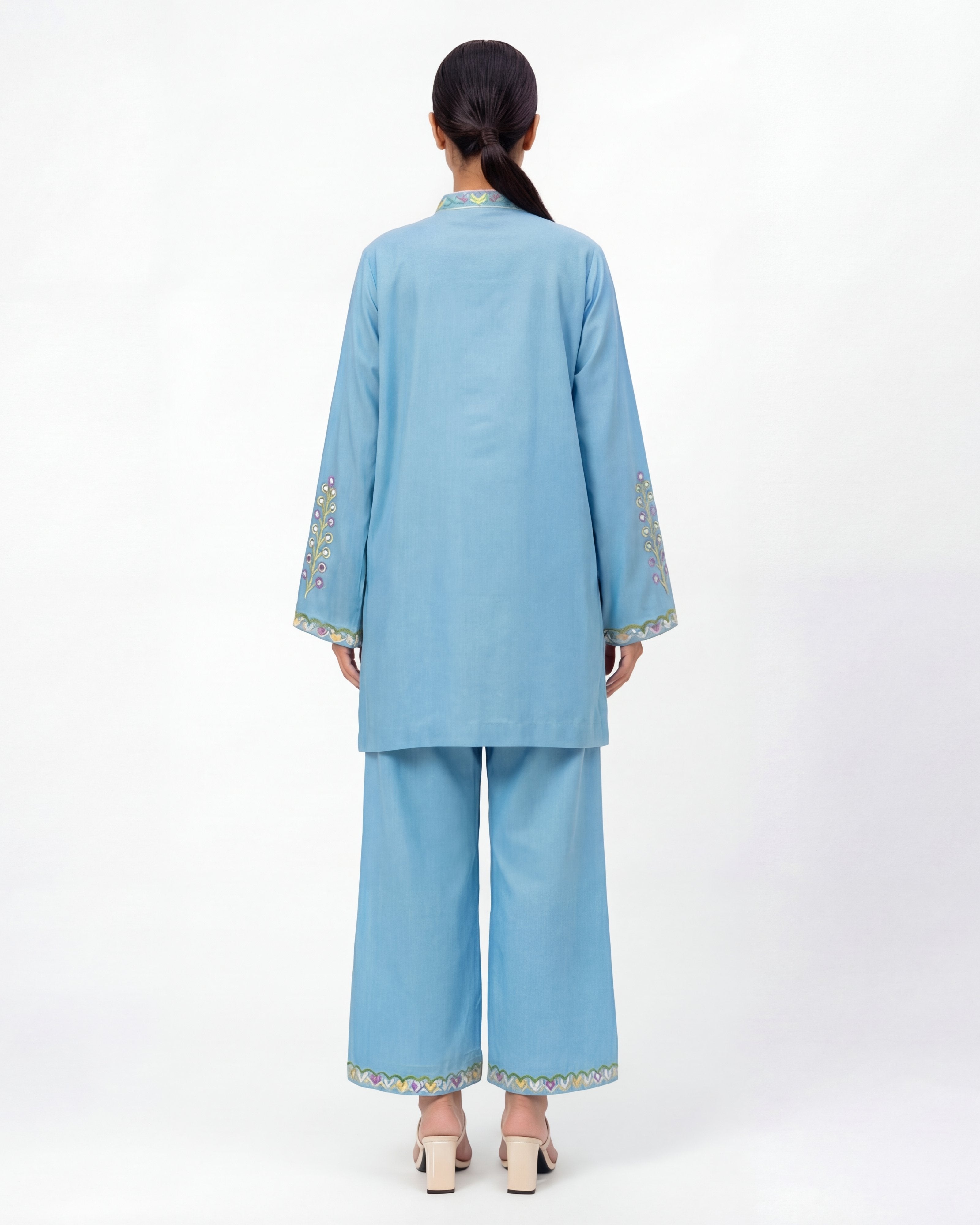 Neel Sitara Embroidered Set