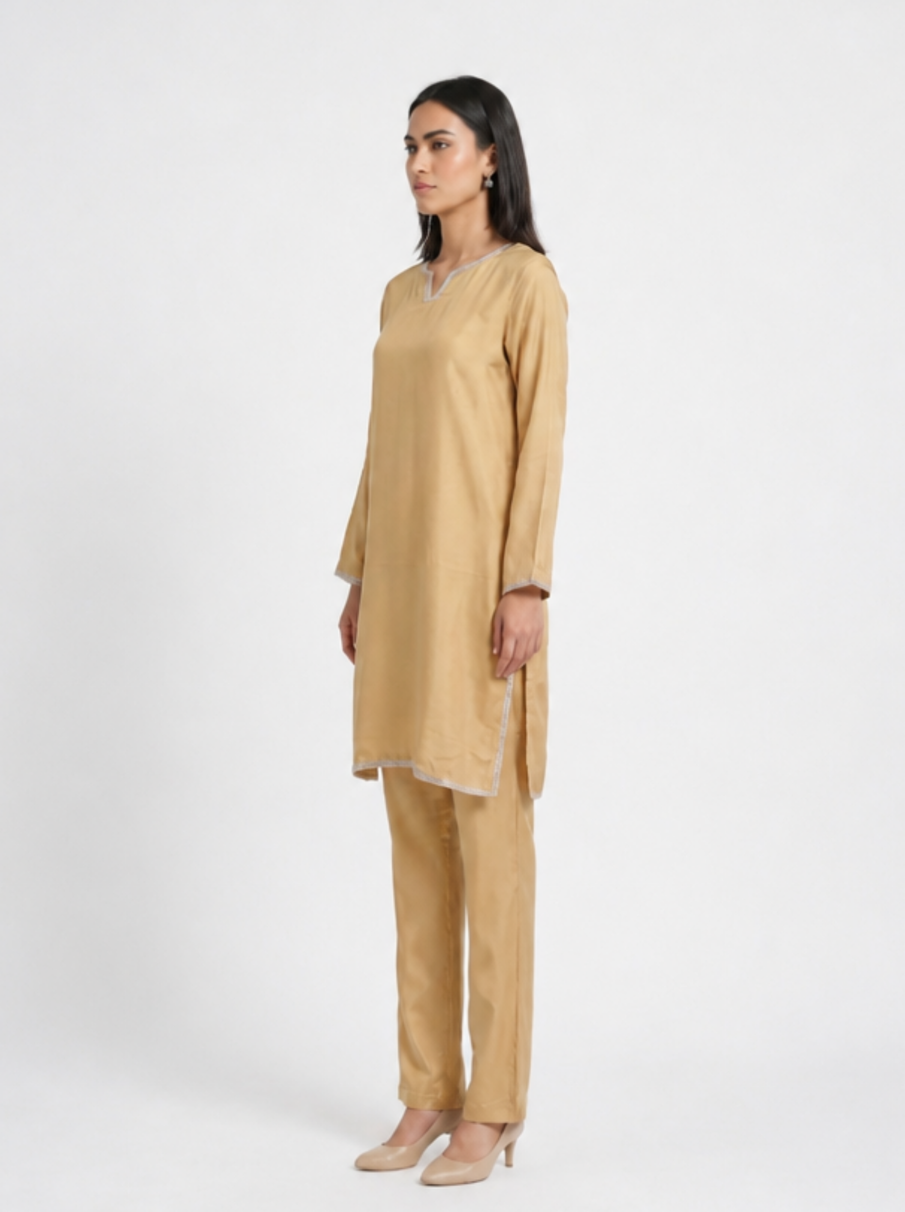 Champagne Chiffon Set