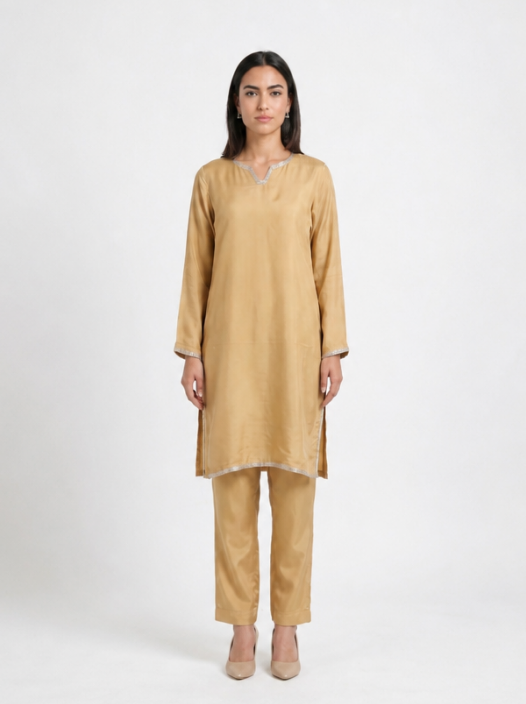 Champagne Chiffon Set