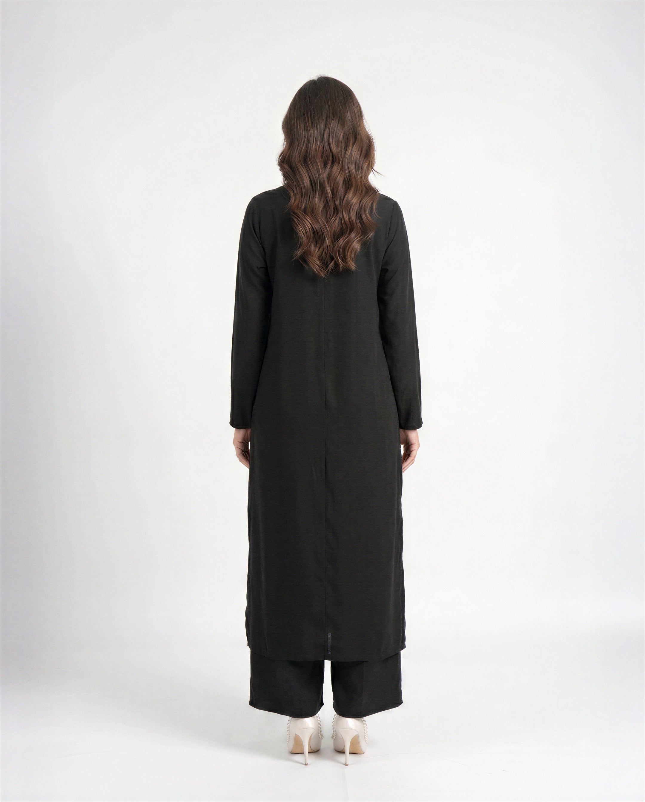 Black Chiffon Set